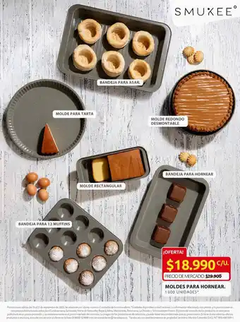 Ara Smukee Moldes para Hornear oferta