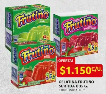Ara Frutiño Gelatina surtida x 35g oferta