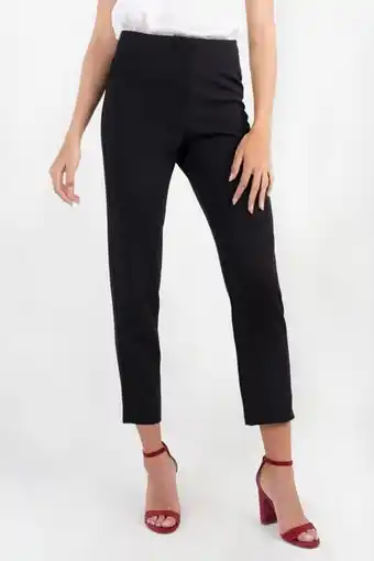 Pantalón tiro alto con pinzas
