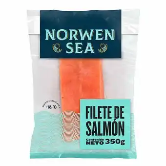 Merqueo Filete de salmón norwen sea oferta