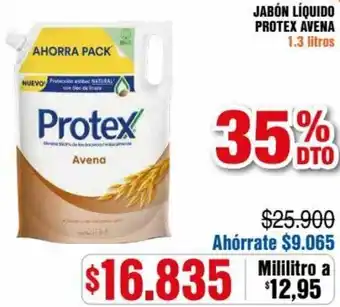 Alkosto Jabón Líquido Protex Avena 1,3L oferta
