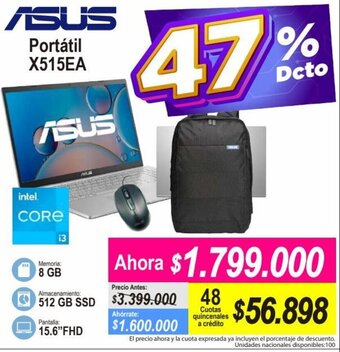 Alkomprar Asus Portátil X515EA oferta