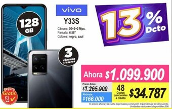 Alkomprar Vivo Y33S 128GB oferta