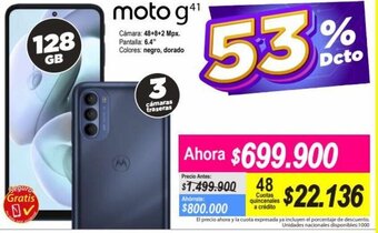 Alkomprar Moto g41 128GB oferta