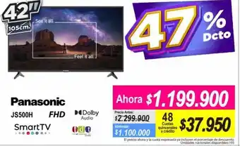 Alkomprar Panasonic FHD SmartTV 42" oferta