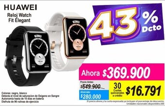 Alkomprar Huawei Reloj Watch Fit Elegant oferta