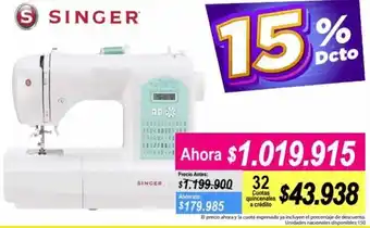Alkomprar Singer oferta
