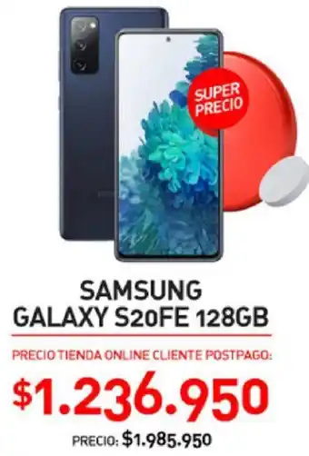 Claro Samsung Galaxy S20FE 128GB oferta