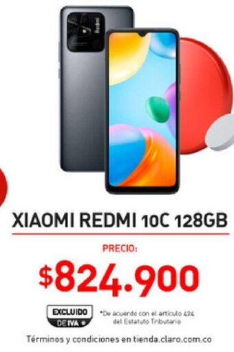 Claro Xiaomi Redmi 10C 128GB oferta