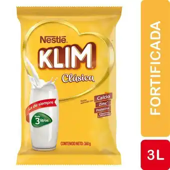 Éxito Leche en polvo entera instanta klim 360 gr oferta