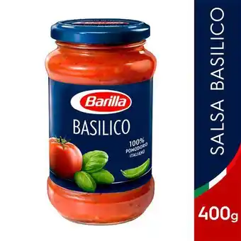 Éxito Salsa pasta basilica barilla marca exclusiva 400 gr oferta