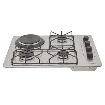 Haceb Estufa de empotrar inox 60x43 cm mixta 120v gas natural haceb oferta