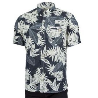 VO5 Camisa para hombre estampada en silueta regular oferta