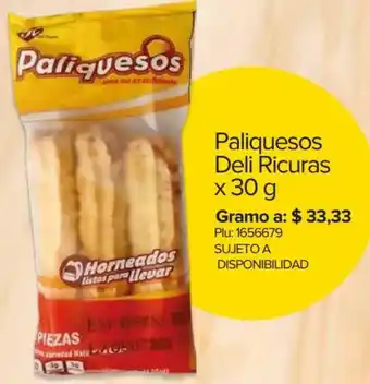 Super Inter Paliquesos Deli Ricuras 30g oferta