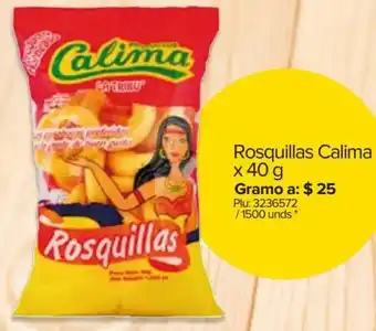 Super Inter Rosquillas Calima 40g oferta