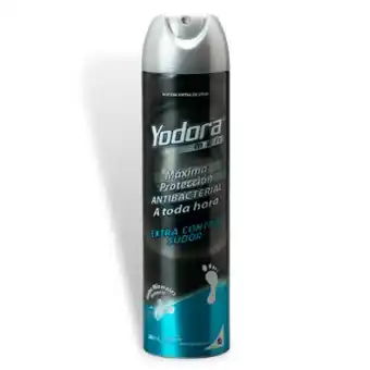 MegaTiendas Desodorante en aerosol yodora pies control x 260 ml oferta