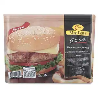 Makro Hamburguesa mac pollo caja 400gen5u oferta