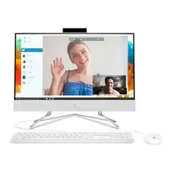 Ktronix Computador all in one hp 21.5" pulgadas dd2000la - intel celeron - ram 4gb - disco ssd 256 gb - blanco oferta