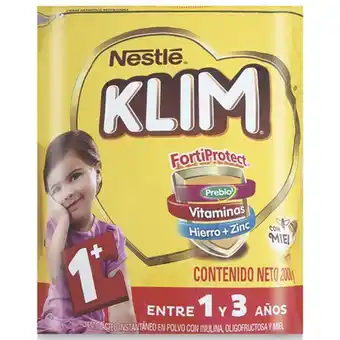 Makro Alimento lacteo polvo klim 1+ con prebio 2000g oferta