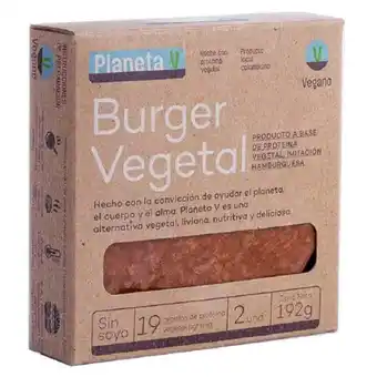 Makro Carne burger vegetal planeta v 192gen2u oferta
