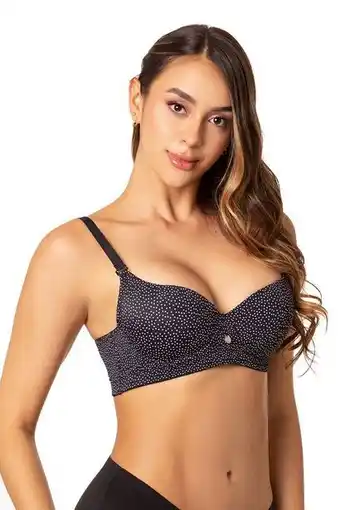Brasier gold en nylon copa b