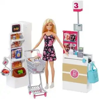 Alkosto Muñeca barbie supermercado mattel oferta