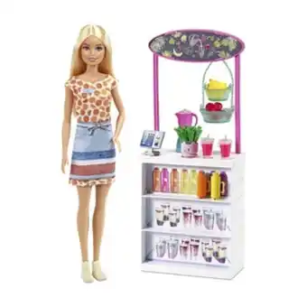 Alkosto Muñeca barbie wellness set de jugos tropicales oferta
