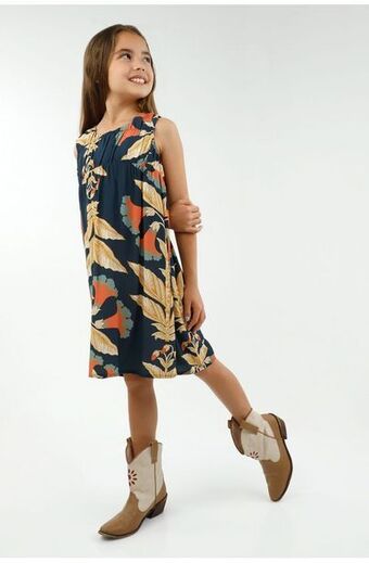Tennis Vestido azul para niña oferta