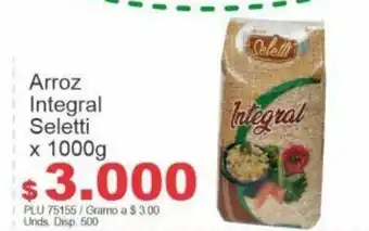 Belalcazar Seletti Arroz Integral x 1000 g oferta