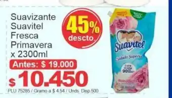 Belalcazar Suavitel Suavizante Fresca Primavera x 2300 ml oferta