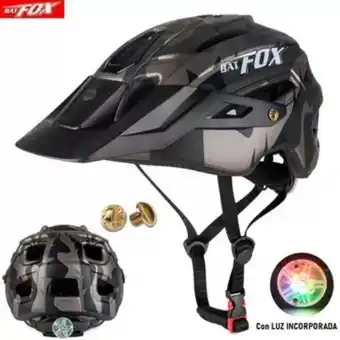 Linio Casco bicicleta mtb military batfox alta calidad ruta oferta