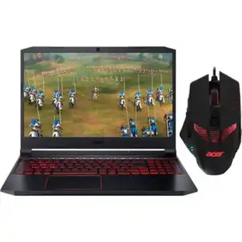 Linio Portátil gamer acer ci5 8gb 512gb ssd gtx1650 4gb 15.6fhd win10 + mouse nmw810 oferta