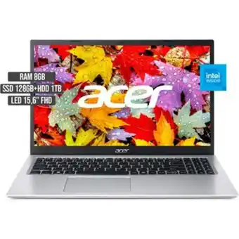 Linio Computador portatil acer intel dual core n4500 ssd 128gb + hdd 1tb ram 8gb 15.6 oferta