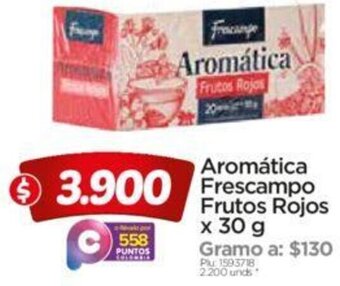 Surtimax Aromática Frescampo Frutos Rojos 30g oferta