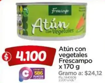Surtimax Atún con Vegetales Frescampo 170g oferta