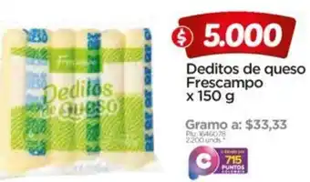 Surtimax Deditos de Queso Frescampo 150g oferta