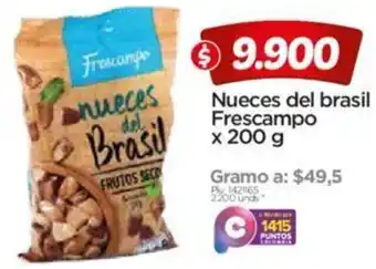 Surtimax Nueces del Brasil Frescampo 200g oferta