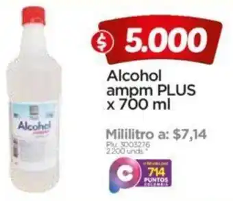 Surtimax Alcohol ampm Plus 700ml oferta