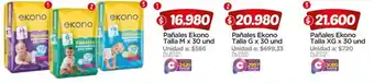 Surtimax Pañales Ekono Talla M x 30Und oferta
