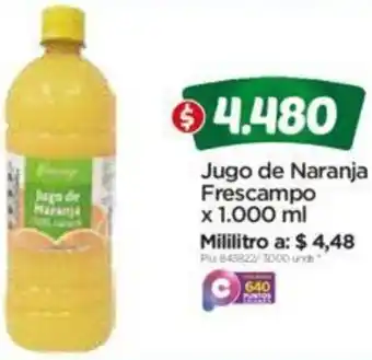Surtimax Jugo de Naranja Frescampo 1,000ml oferta