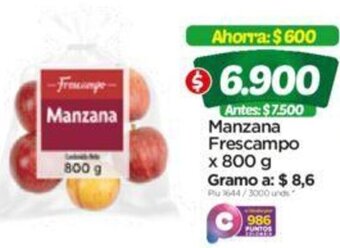 Surtimax Manzana Frescampo 800g oferta