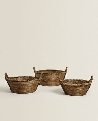 Zara Home Cesta trenzada oferta