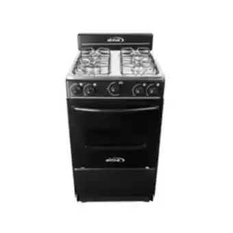 Electrojaponesa Estufa de piso abba 20" 4 puestos gas propano negro at1013ngp oferta