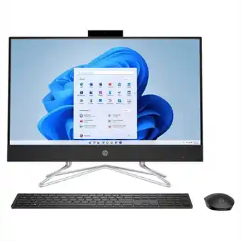 Éxito Computador hp all in one 24 dd0507la 23.8 windows 11 home single language, intel pentium 4gb ram 128gb ssd, fhd oferta