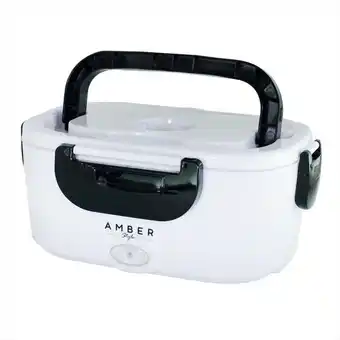 Éxito Lonchera eléctrica 1.5 litros porta comidas amber style blanca oferta