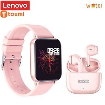Linio Audífonos lenovo lp40 pro tws y toumi watch 2 pro hd 1.71 pulgadas oferta