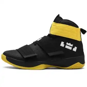 Linio Zapatillas caña alta de baloncesto hombre moda -negro oferta
