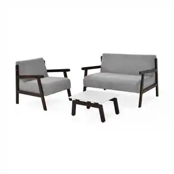 Éxito Sala segovia plata + mesa de centro segovia blanco oferta