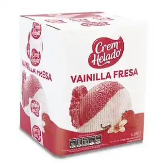 Makro Helado crem helado vainilla-fresa 5l oferta
