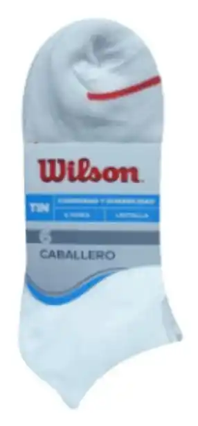 Superdroguería Olímpica Medias wilson para caballero tin corto única x6 unds oferta